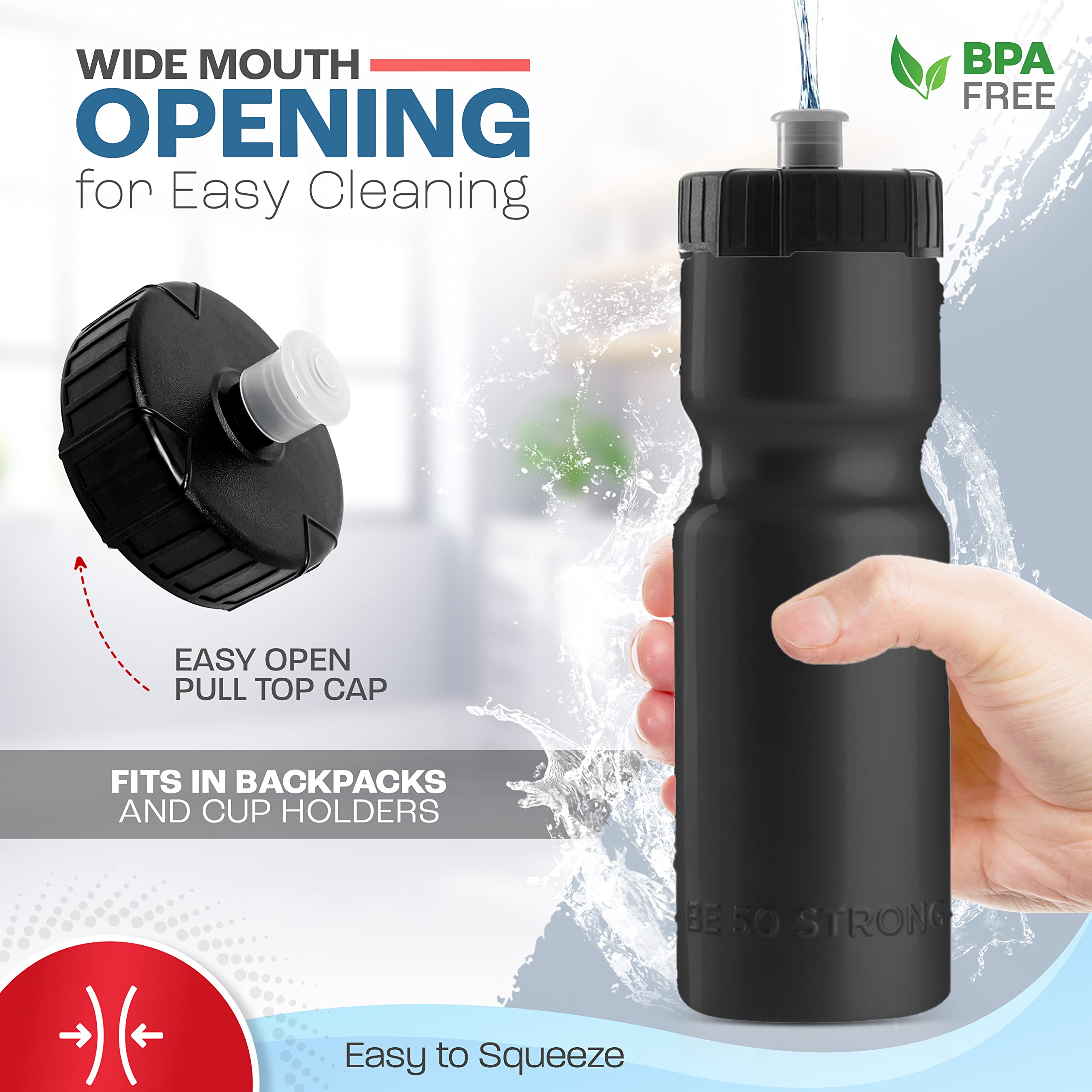 22oz Bottle & Bike Cage Combo – 2-Pack