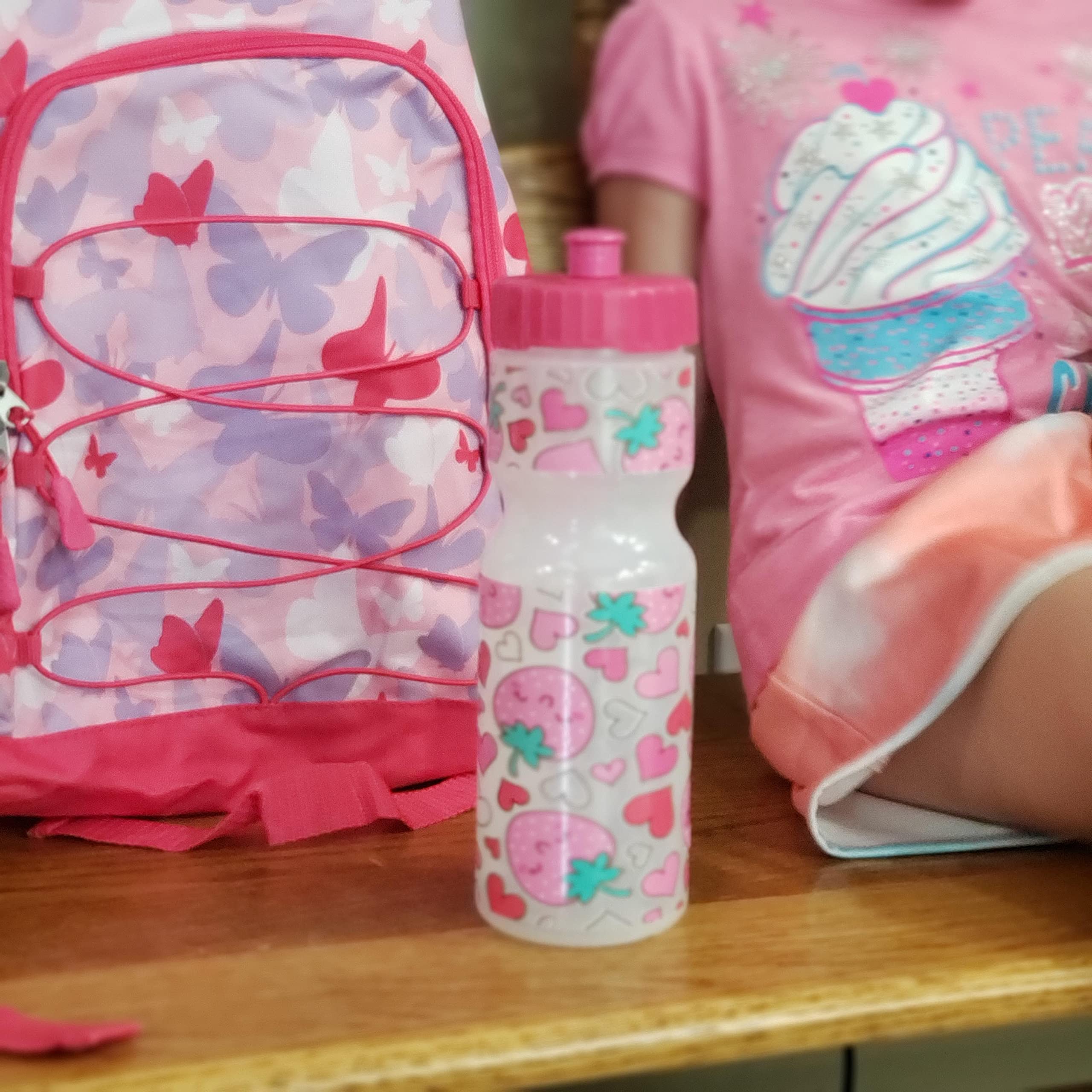 22oz Printed Sports Water Bottle