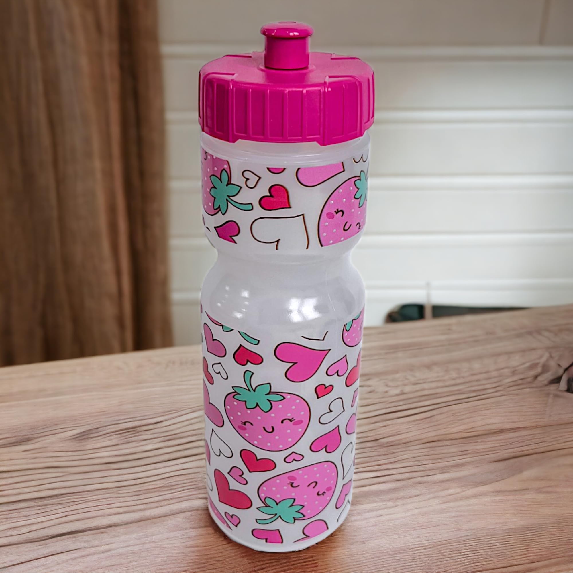 22oz Printed Sports Water Bottle