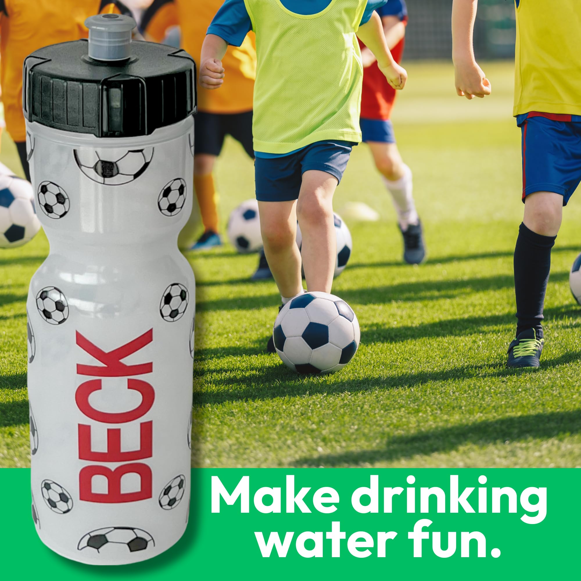22oz Printed Sports Water Bottle