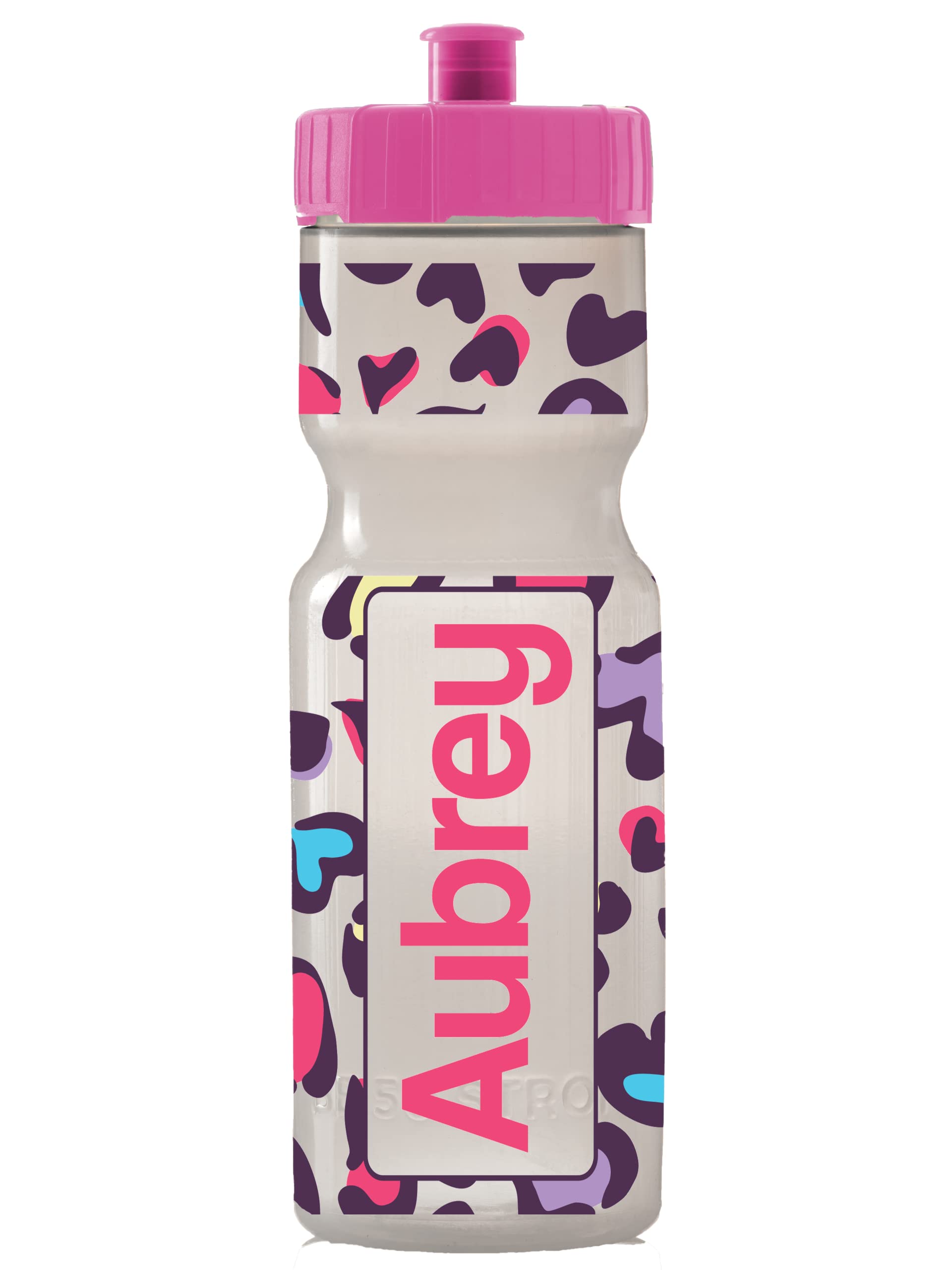 22oz Printed Sports Water Bottle