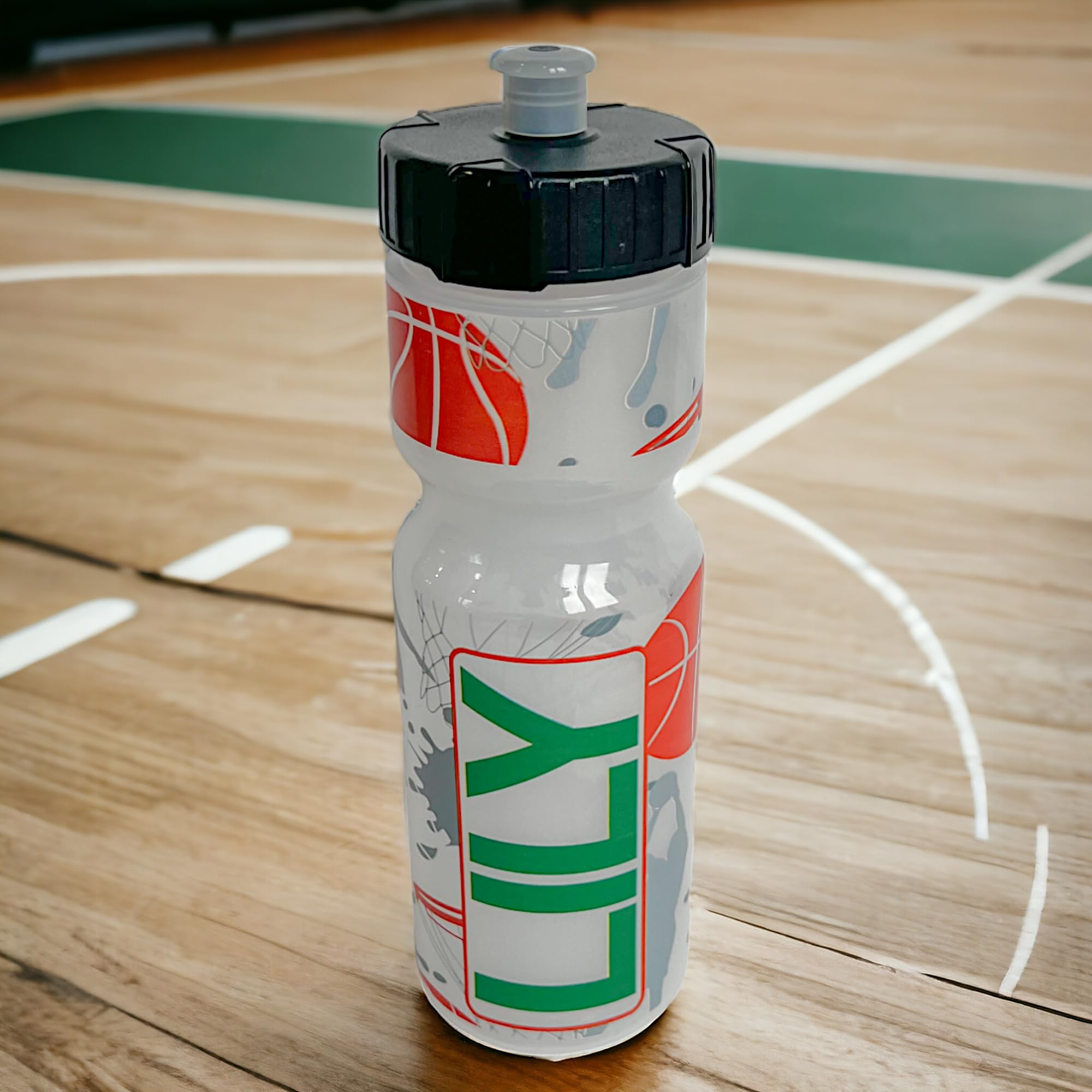 22oz Printed Sports Water Bottle