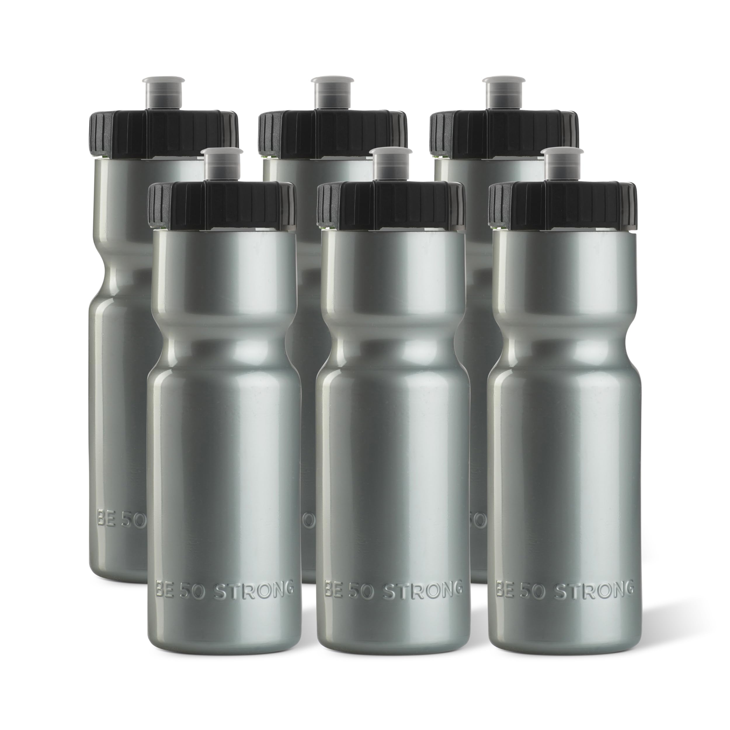 22 oz Sports Water Bottles with Pull Top Cap