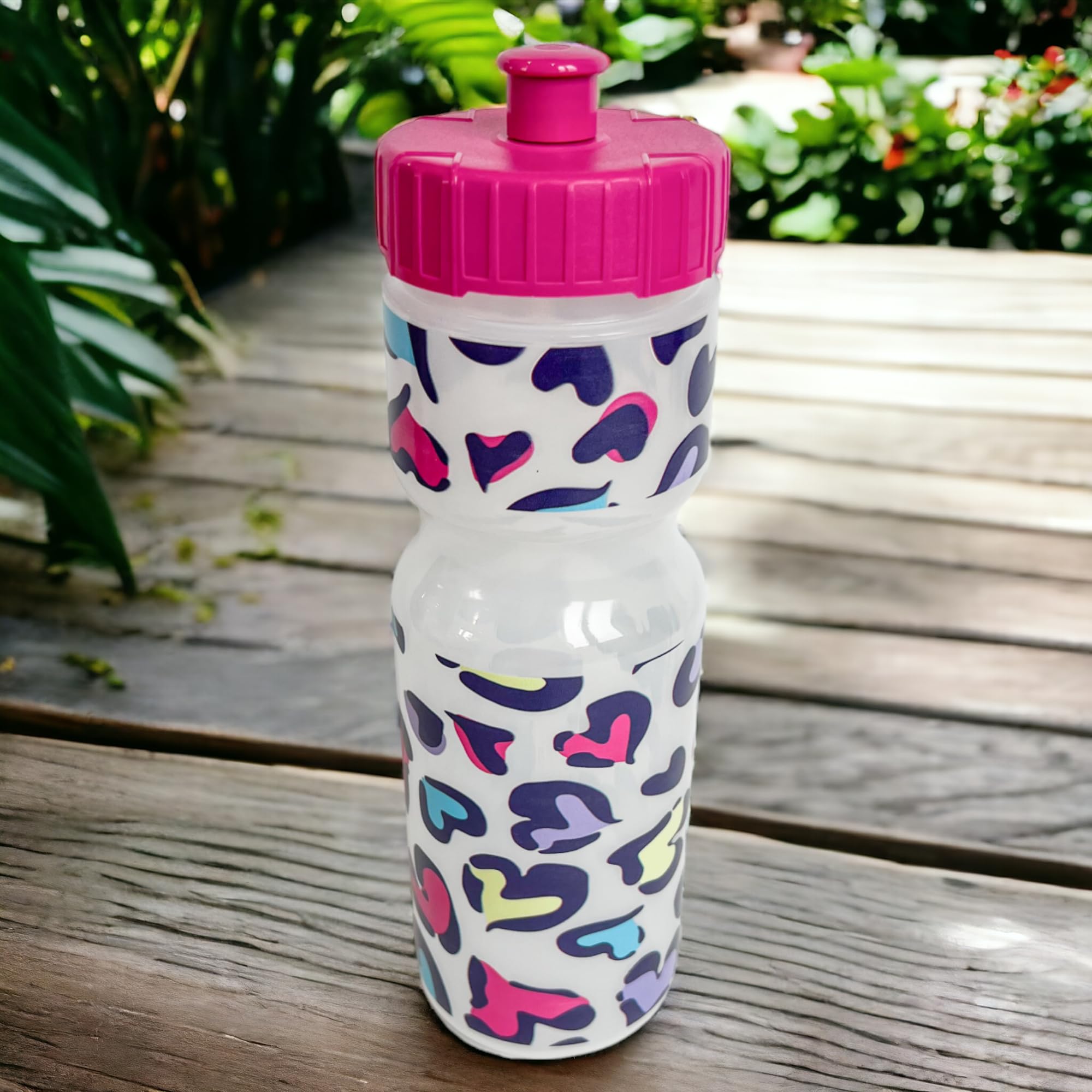 22oz Printed Sports Water Bottle