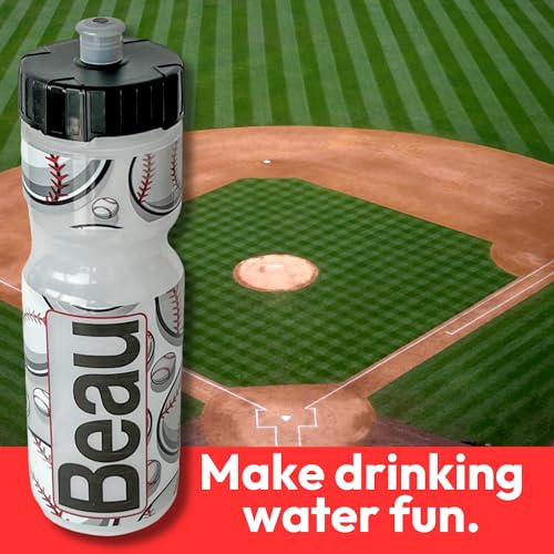 22oz Printed Sports Water Bottle
