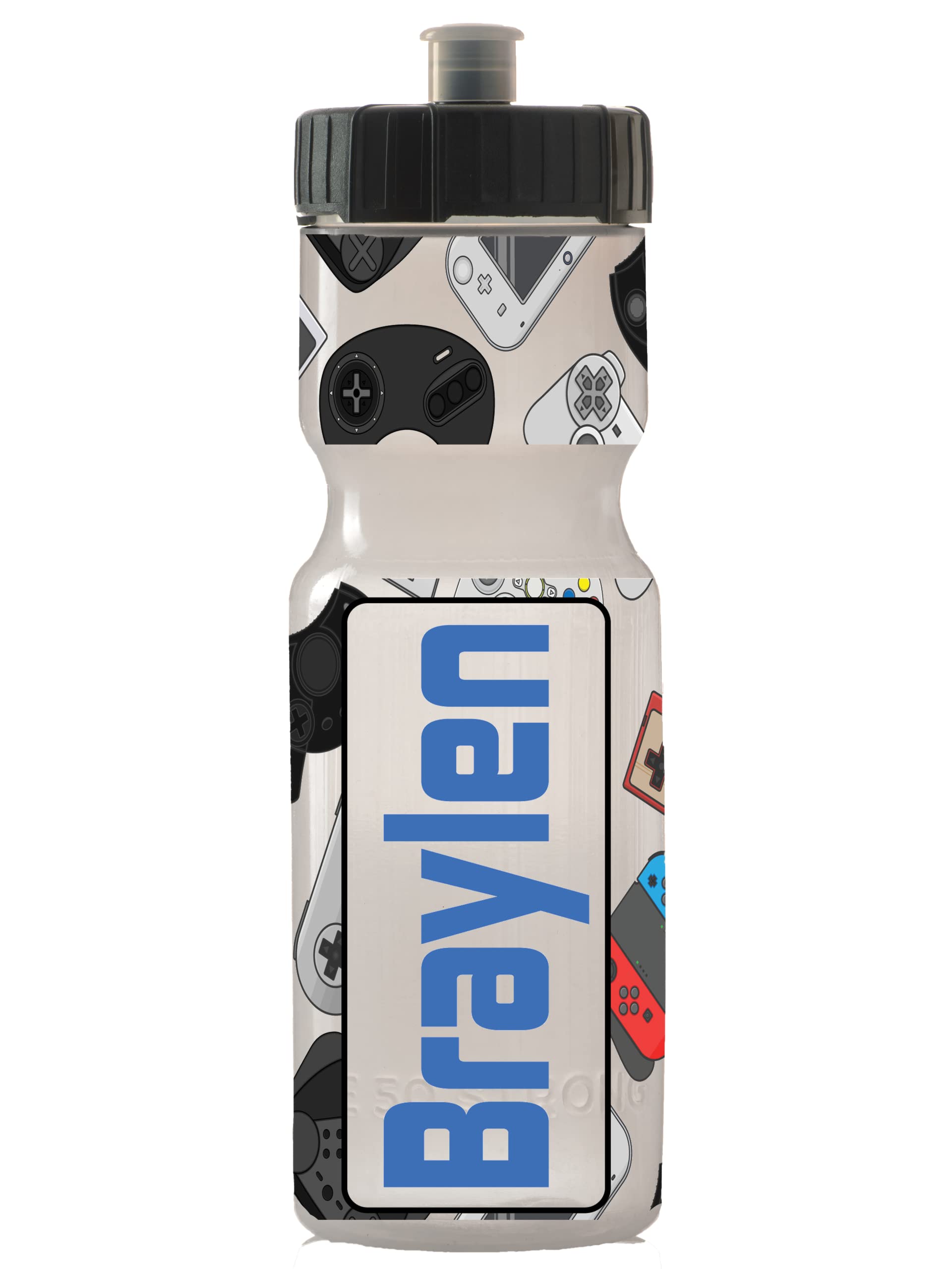 22oz Printed Sports Water Bottle